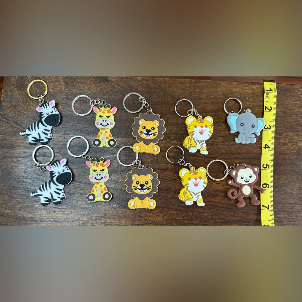 Cute Assorted Animal Keychains - Picture 4 of 5